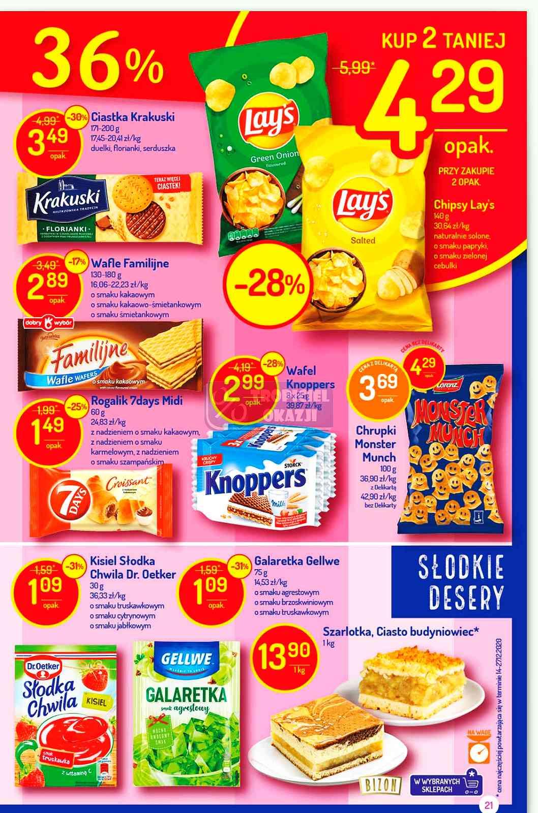 Gazetka promocyjna Delikatesy Centrum str. 21