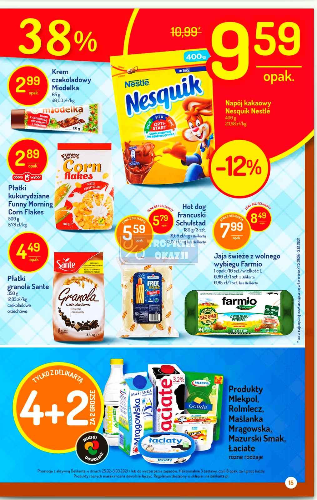 Gazetka promocyjna Delikatesy Centrum str. 15