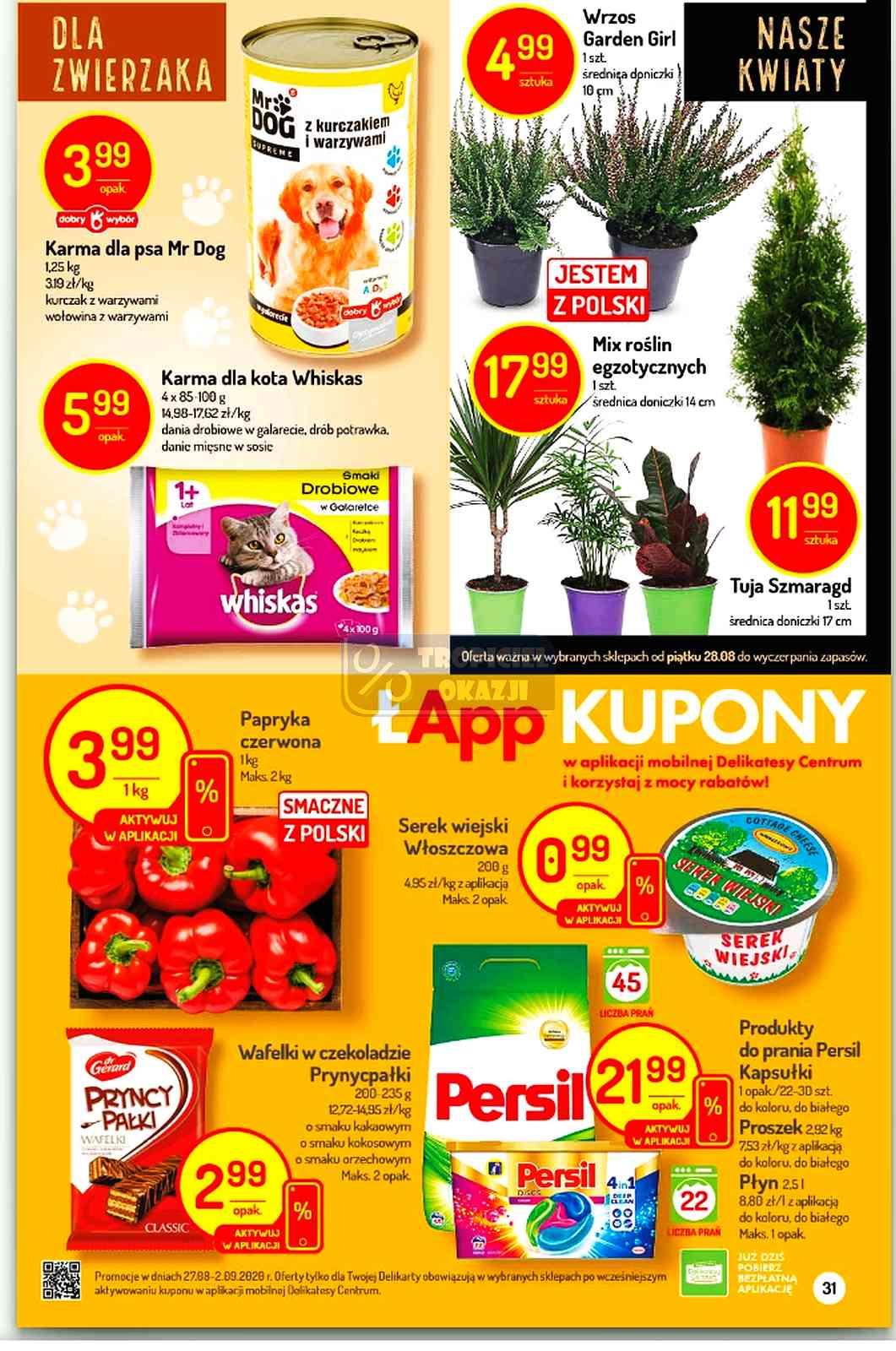 Gazetka promocyjna Delikatesy Centrum str. 31