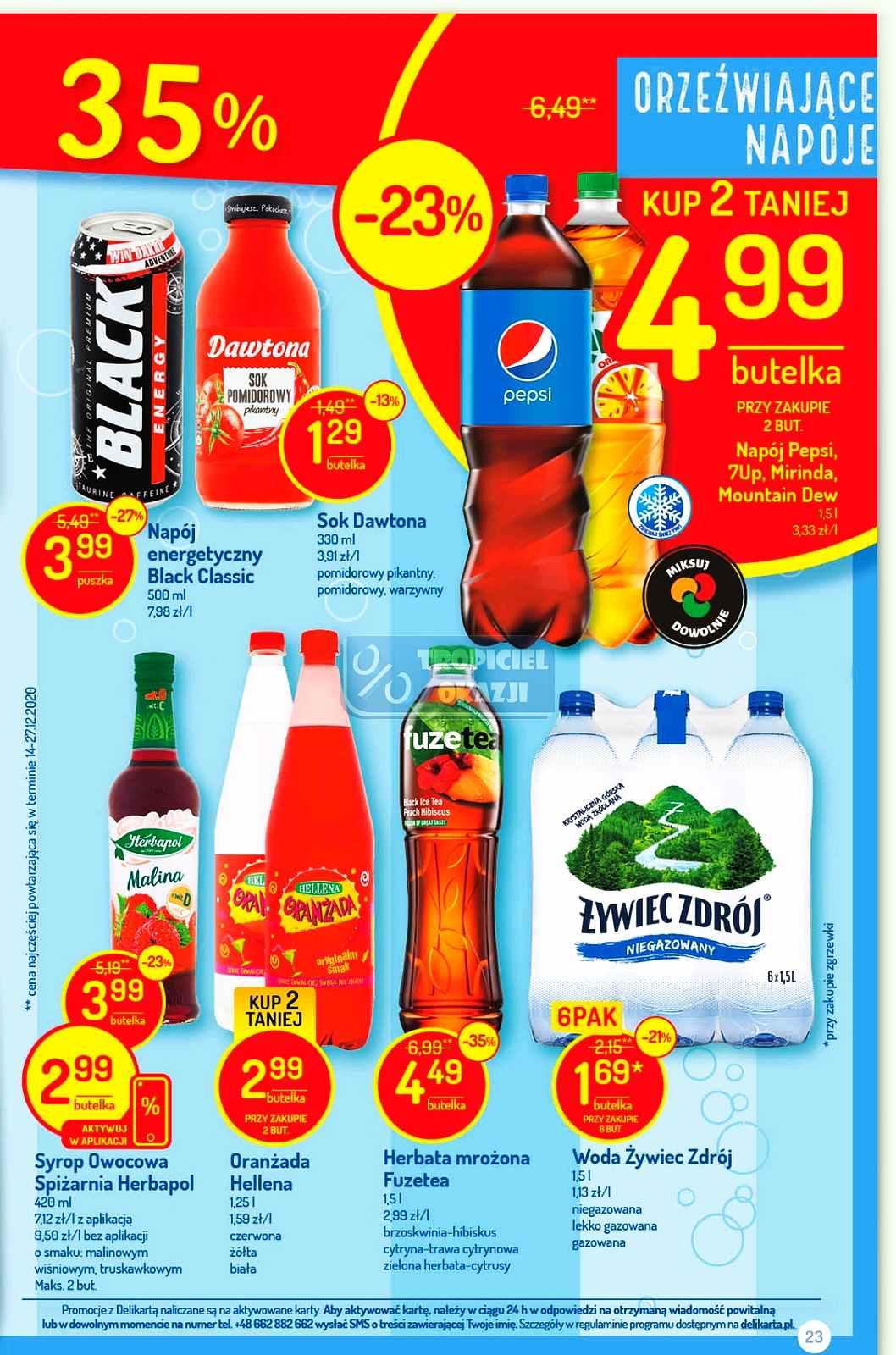 Gazetka promocyjna Delikatesy Centrum str. 23