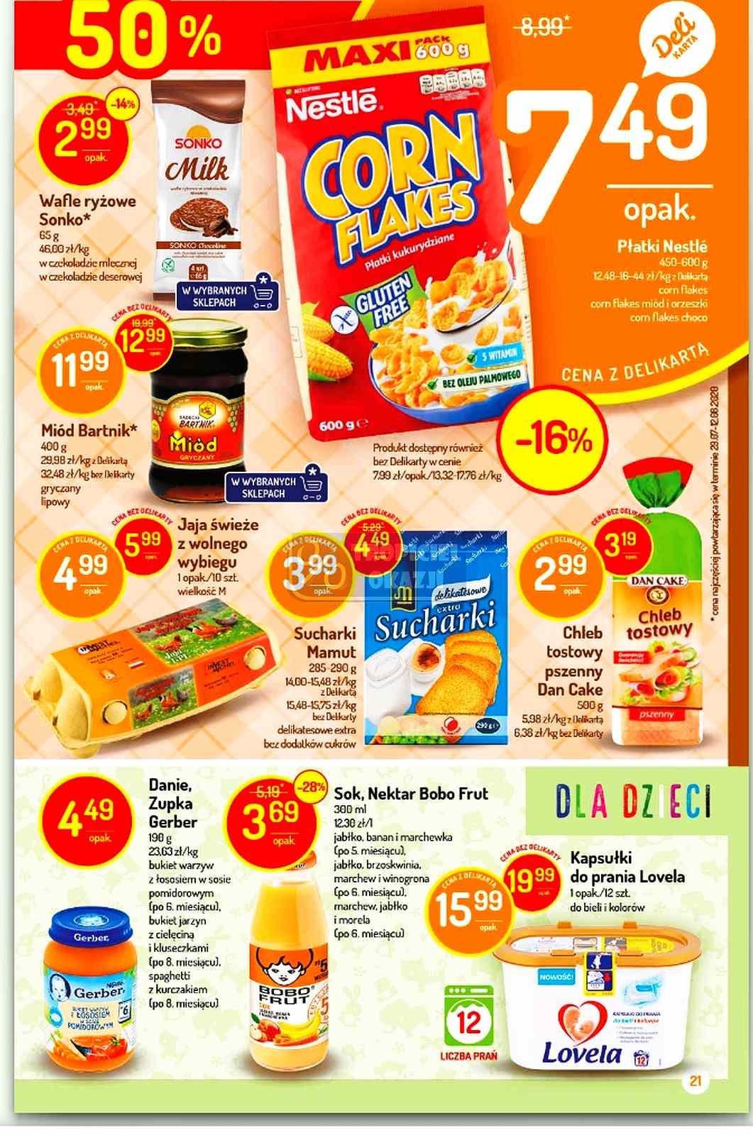 Gazetka promocyjna Delikatesy Centrum str. 21