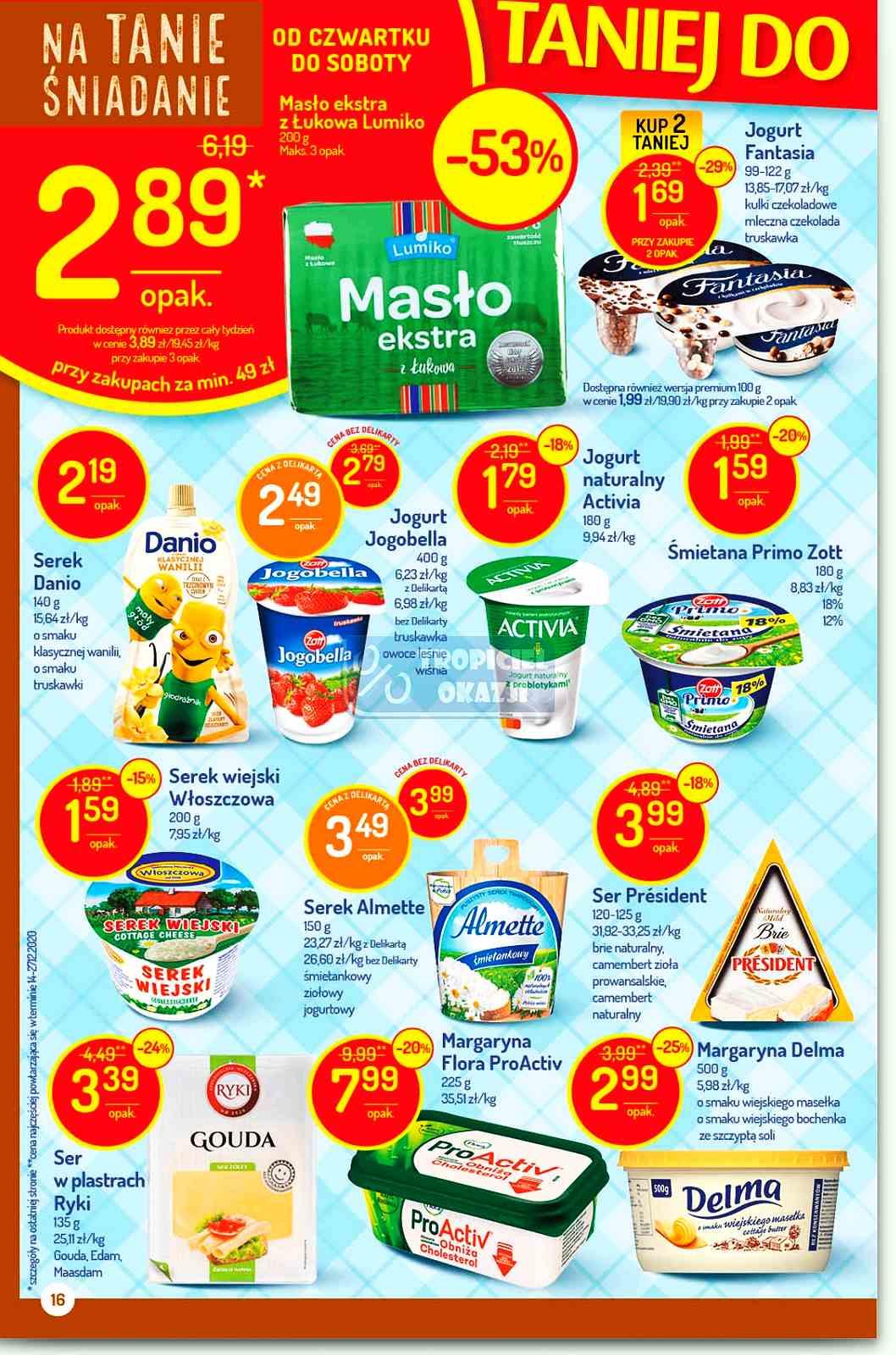 Gazetka promocyjna Delikatesy Centrum str. 16