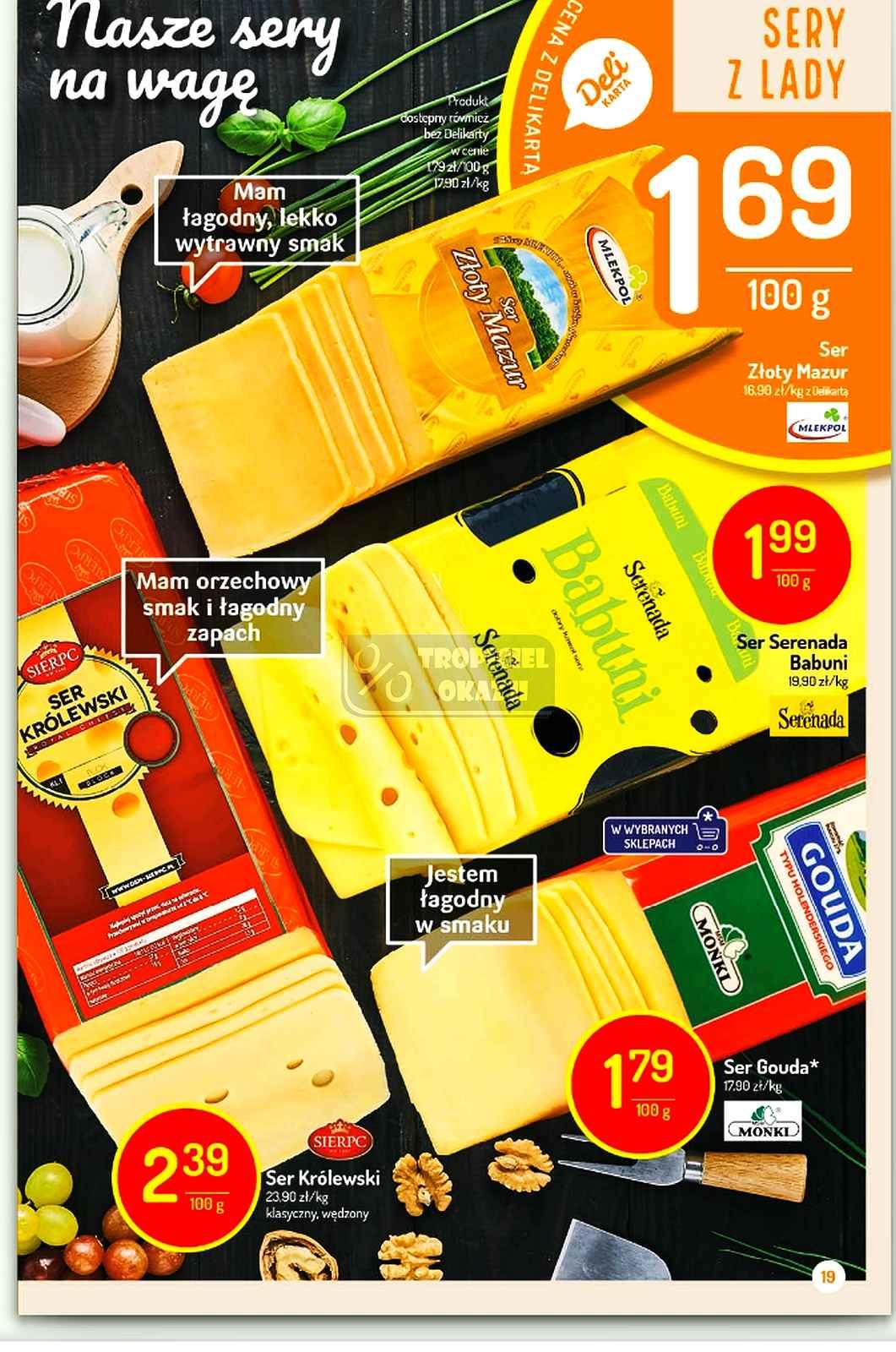 Gazetka promocyjna Delikatesy Centrum str. 19