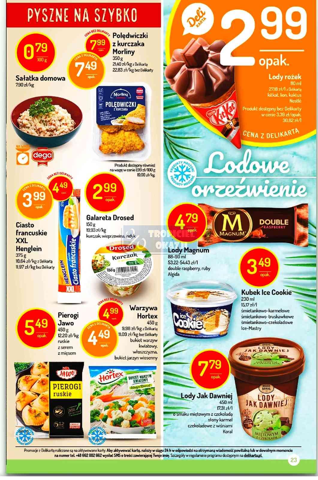 Gazetka promocyjna Delikatesy Centrum str. 23