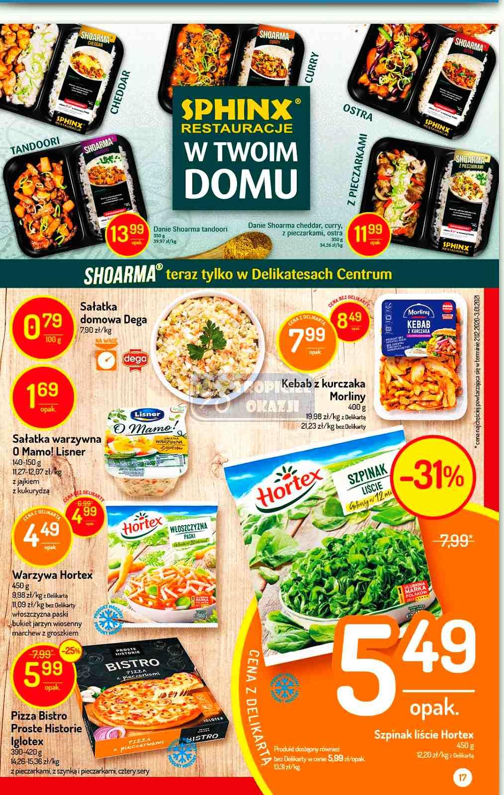 Gazetka promocyjna Delikatesy Centrum str. 17