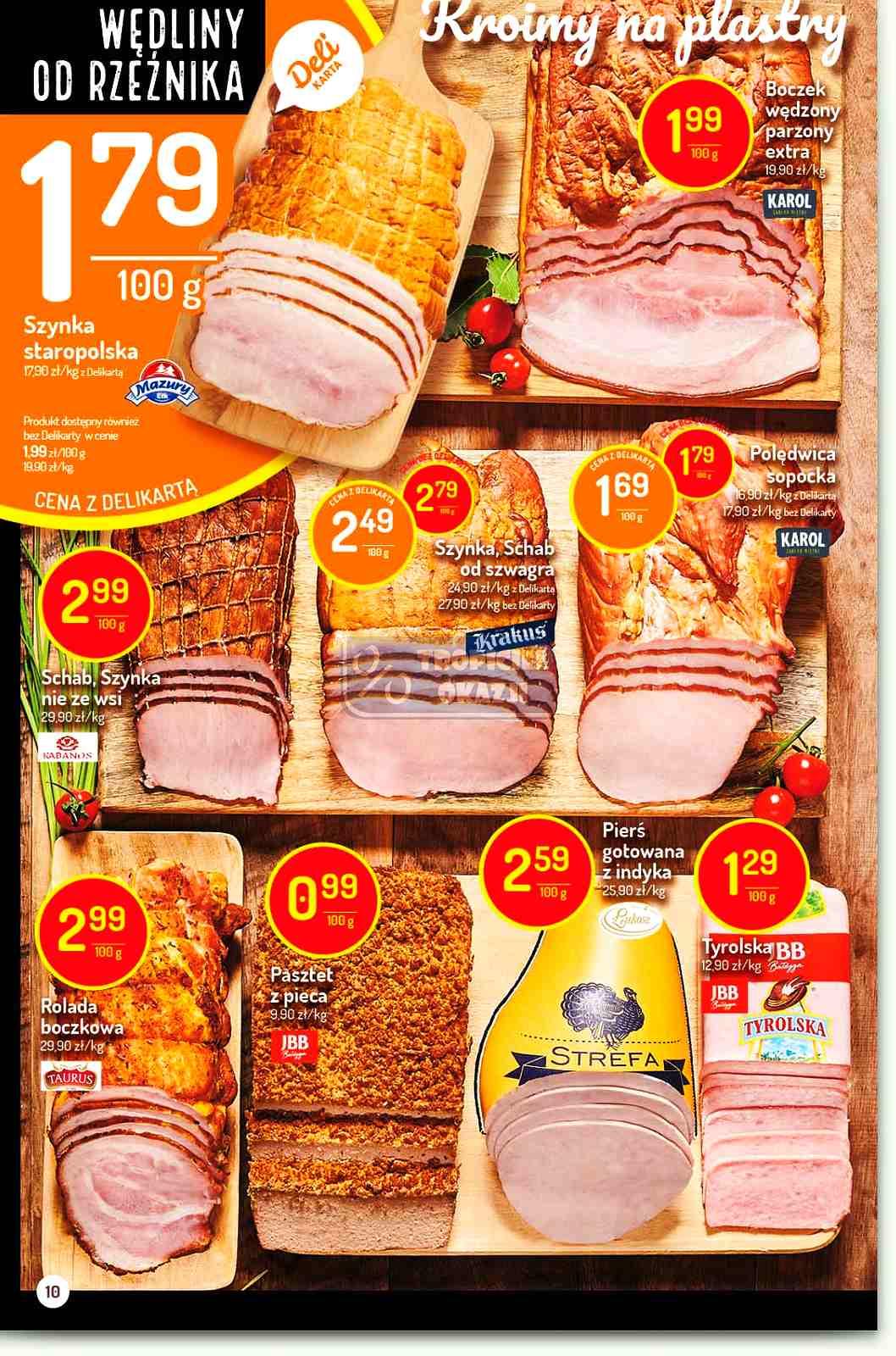Gazetka promocyjna Delikatesy Centrum str. 10