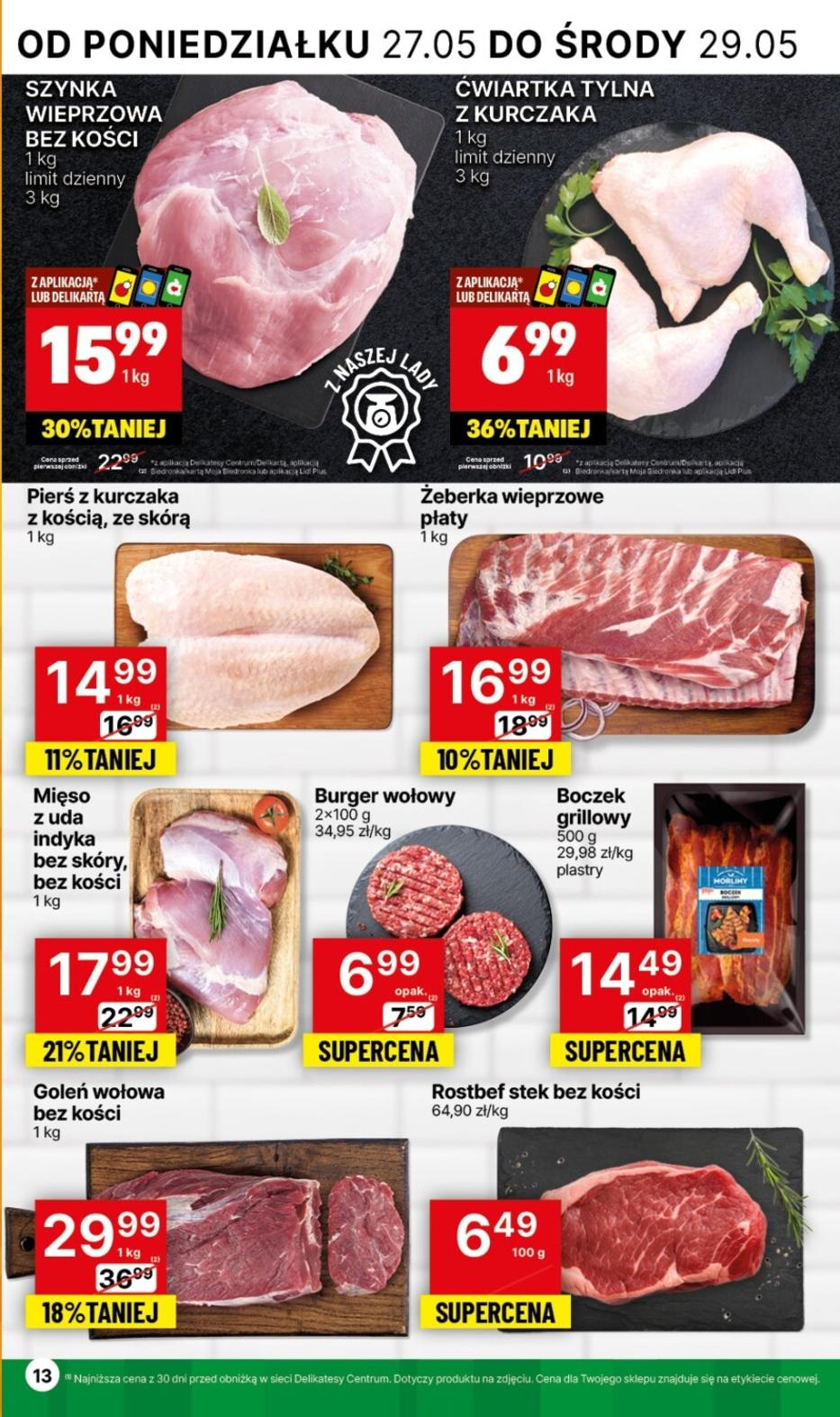 Gazetka promocyjna Delikatesy Centrum str. 13