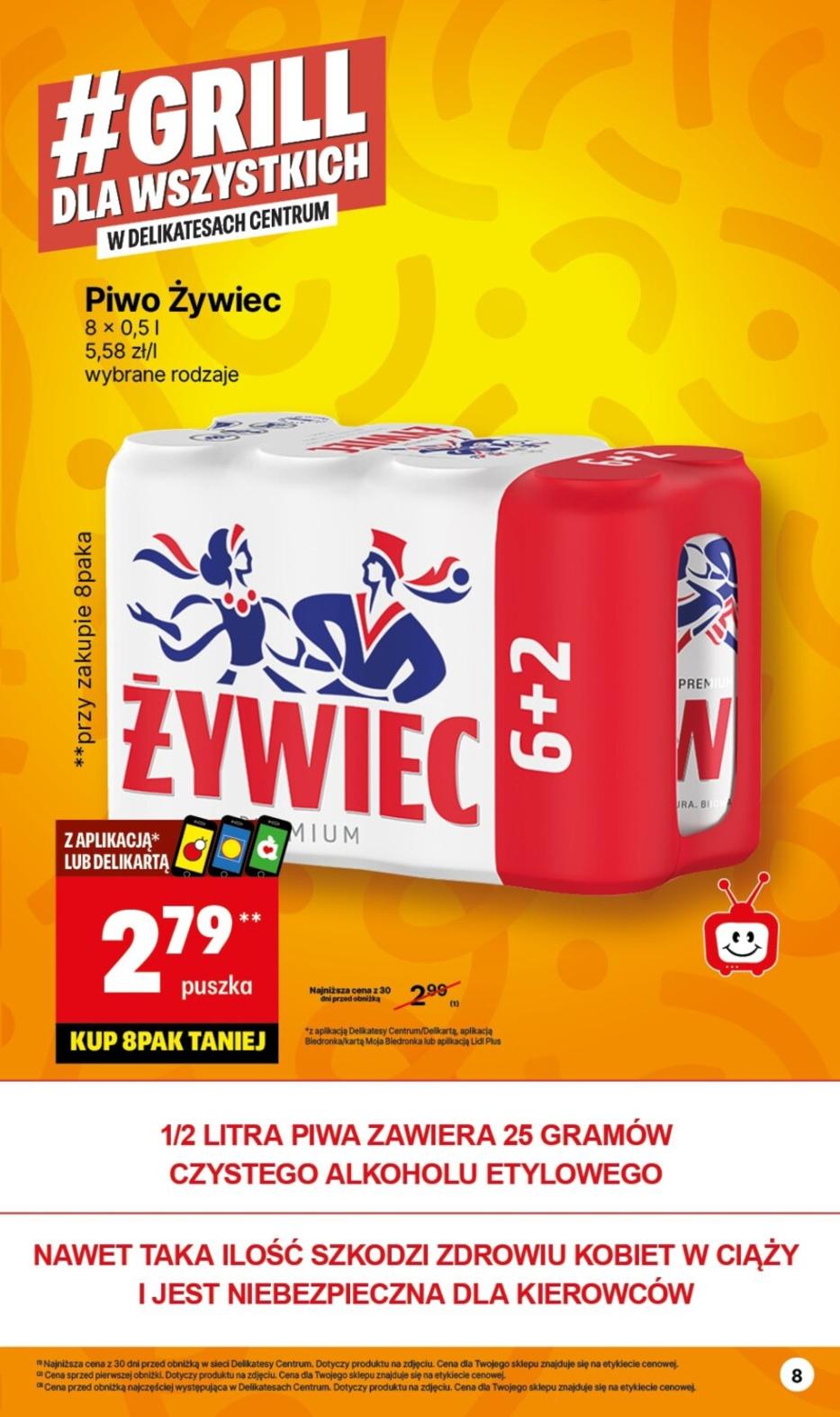 Gazetka promocyjna Delikatesy Centrum str. 8