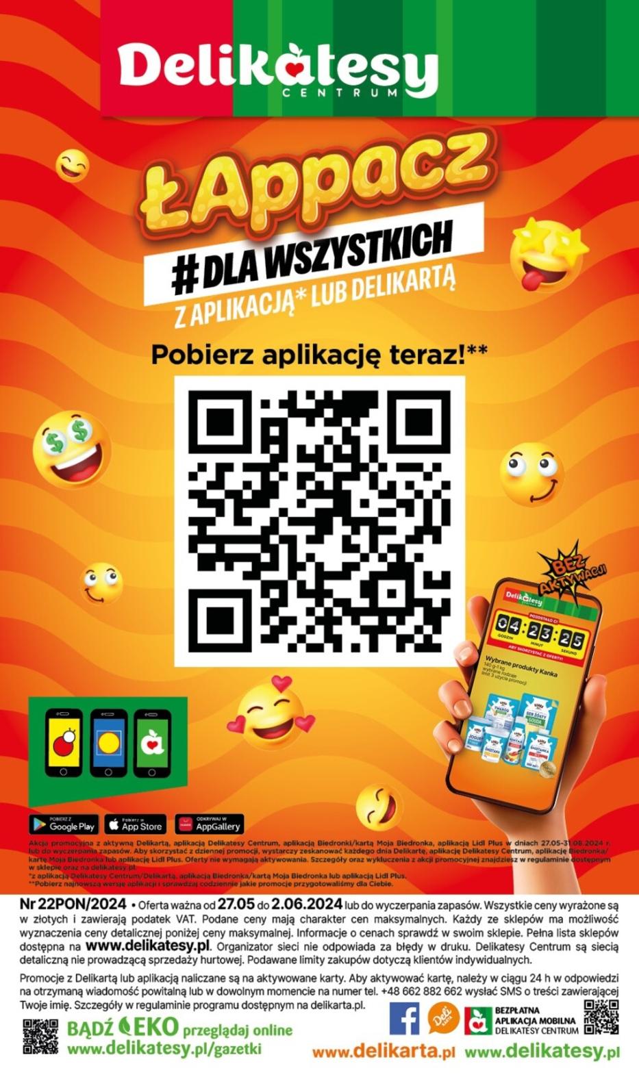 Gazetka promocyjna Delikatesy Centrum str. 23