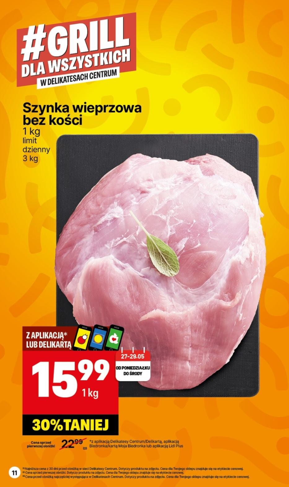 Gazetka promocyjna Delikatesy Centrum str. 11