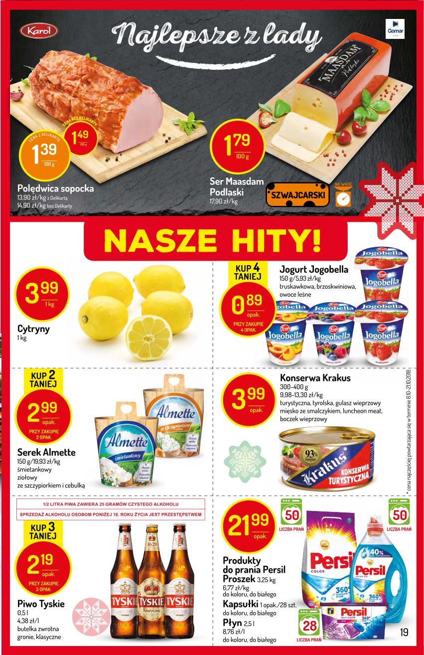 Gazetka promocyjna Delikatesy Centrum str. 19