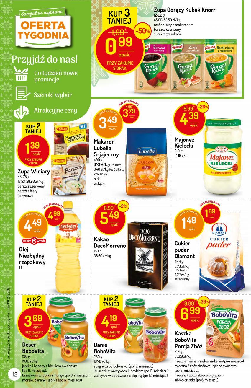 Gazetka promocyjna Delikatesy Centrum str. 12