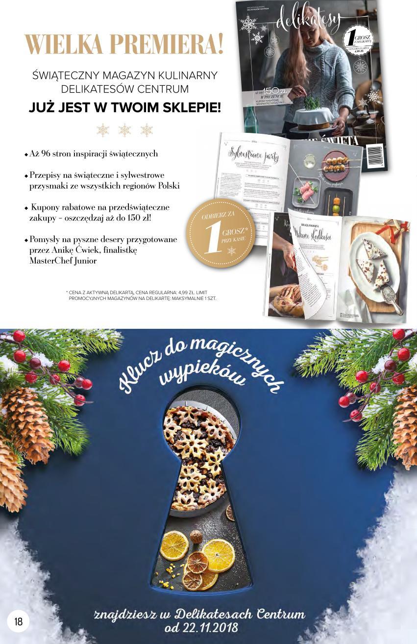 Gazetka promocyjna Delikatesy Centrum str. 18