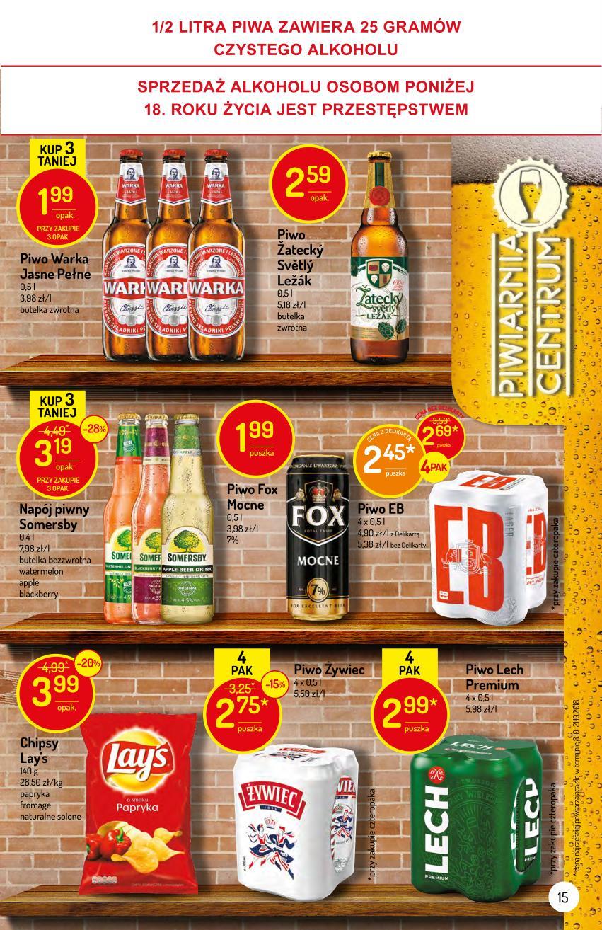 Gazetka promocyjna Delikatesy Centrum str. 15