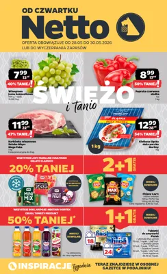 Netto gazetka - od 28/05/2026 do 30/05/2026