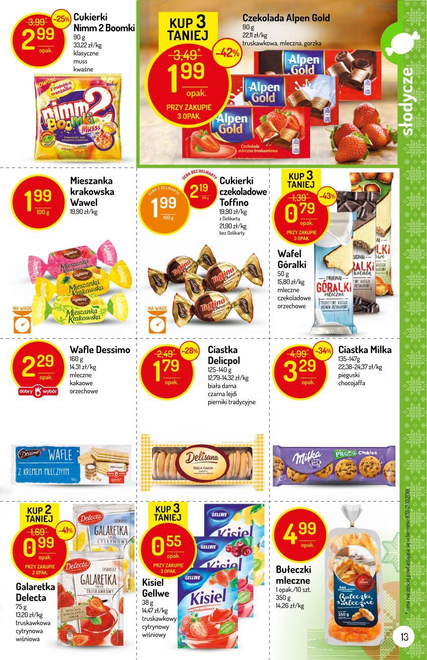 Gazetka promocyjna Delikatesy Centrum str. 13