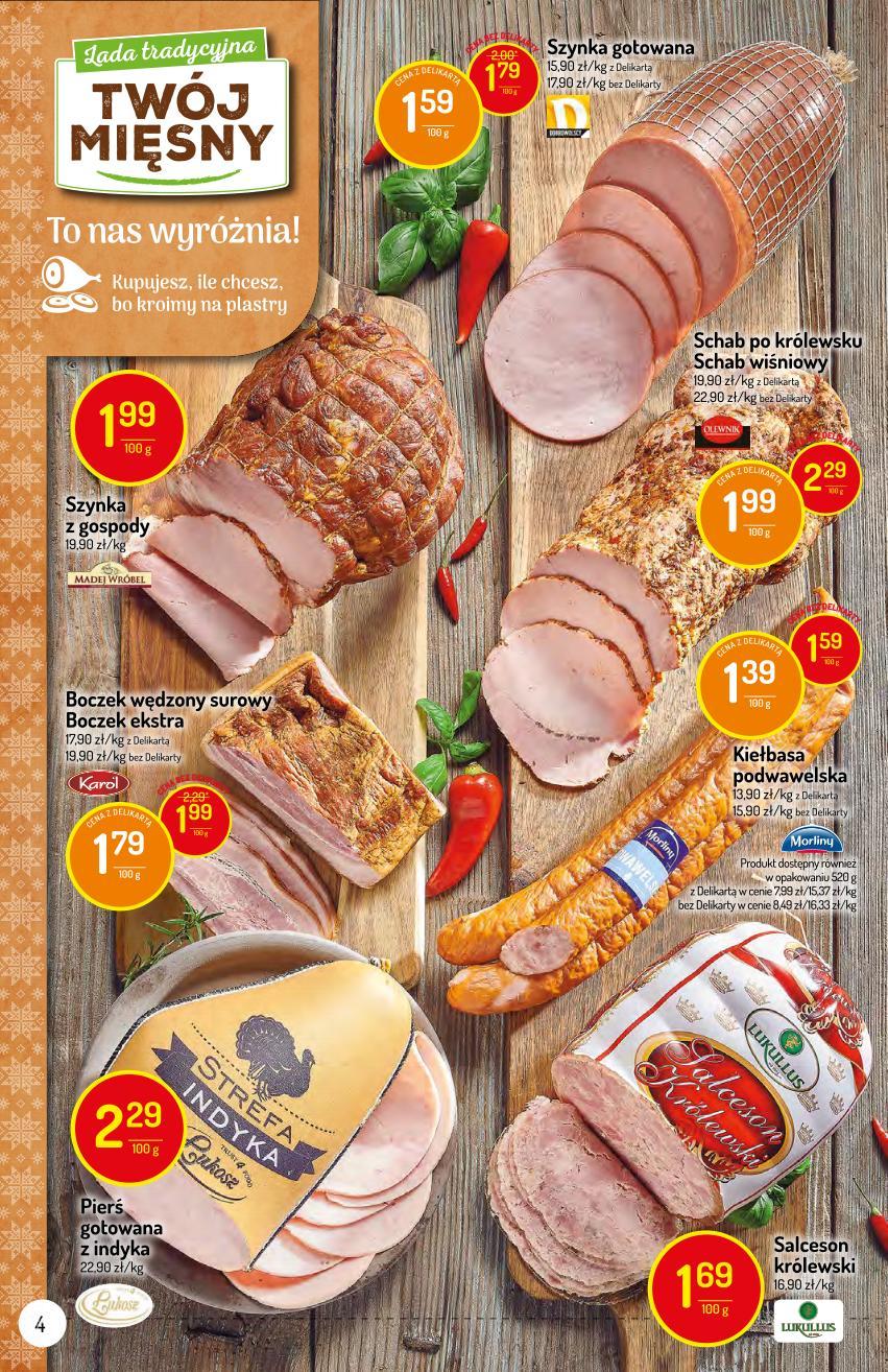 Gazetka promocyjna Delikatesy Centrum str. 4